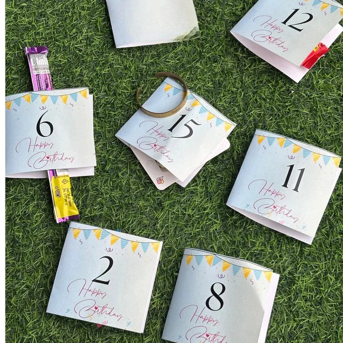 Birthday Surprise Countdown Gift Box | 1–19 Days Memory & Gift Reveal Box