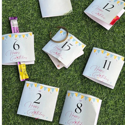 Birthday Surprise Countdown Gift Box | 1–19 Days Memory & Gift Reveal Box